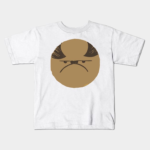 Pug Kids T-Shirt by dulemba